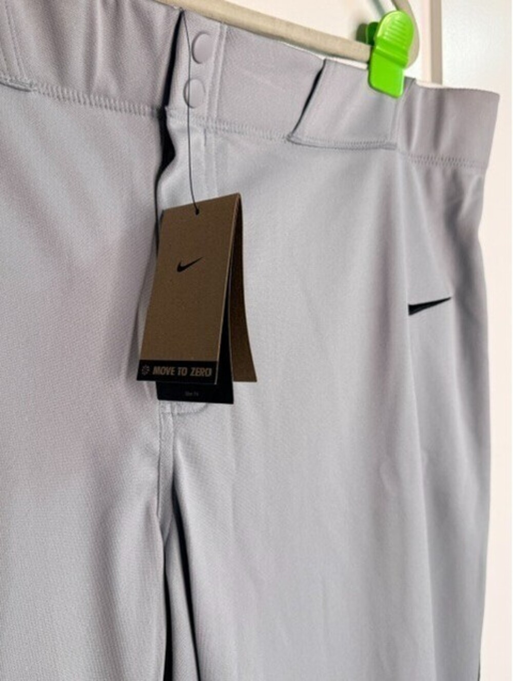 Nike Dri-Fit Men's Baseball Pants Gray XXL Athletic Training Tapered NWT